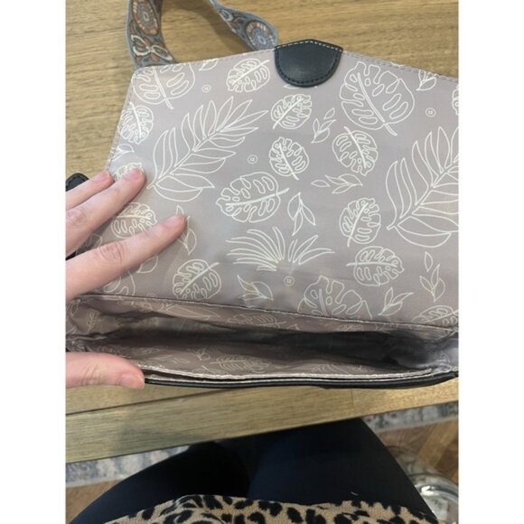 TWELVE little Black Diaper Clutch Shoulder Crossbody Bag - Picture 3 of 7